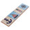 Captain Nautilius 2" x 7-7/8" Ceramic Specialty Trim in Navy Blue/Beige/Red