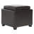 Motto Leather Ottoman-1065530168