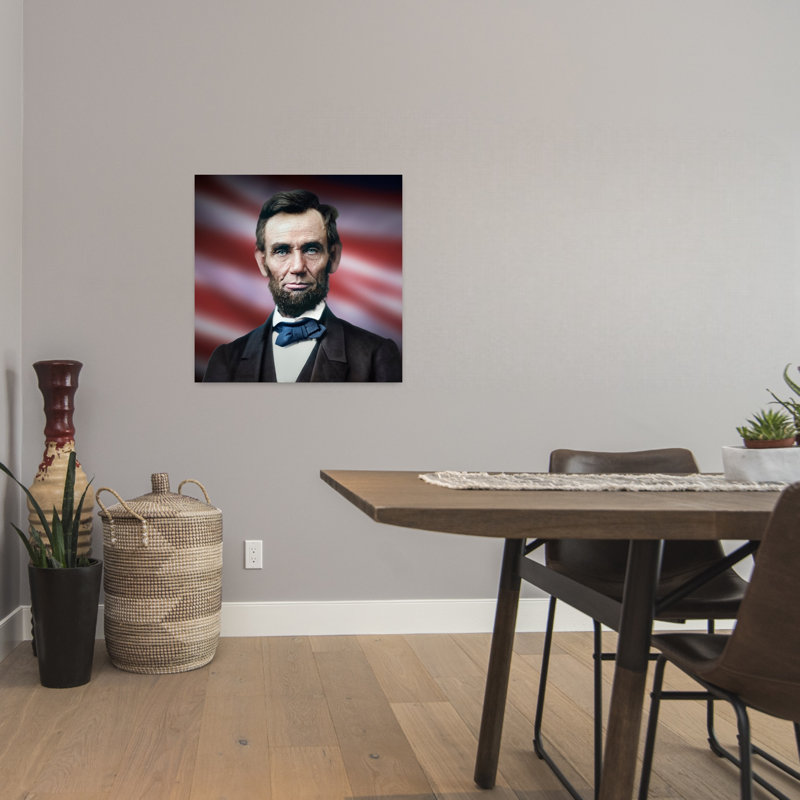 «Gettysburg Adresse At Lincoln Memorial Washington Dc Usa», art contemporain, H 24 po x l 24 po