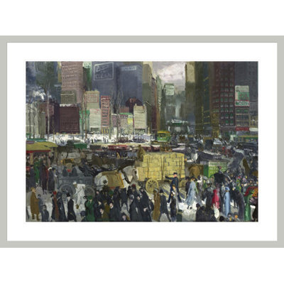New York by George Wesley Bellows -Framed Giclee Print