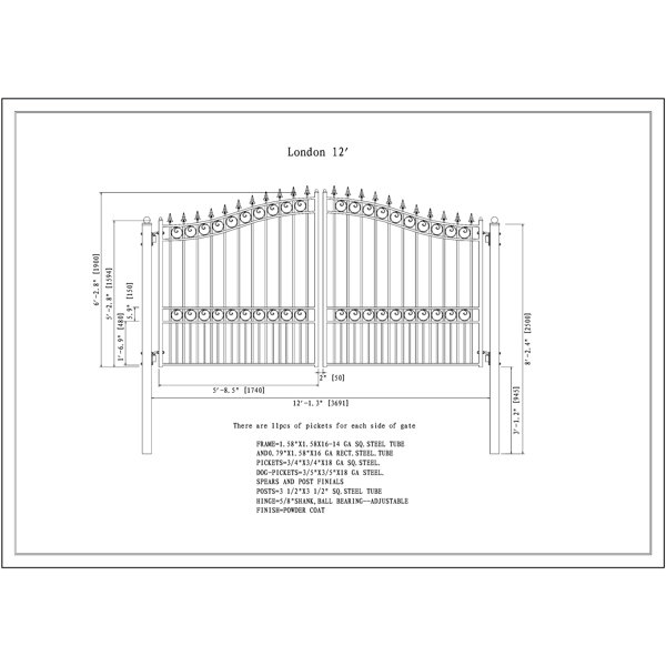 Dimensions du produit