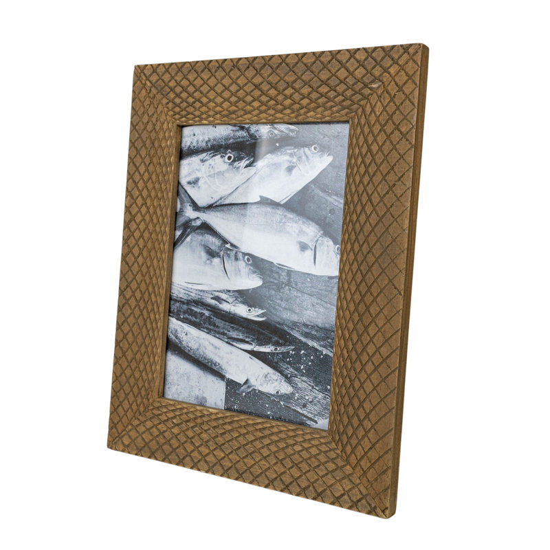 Brown Wood Picture Frame