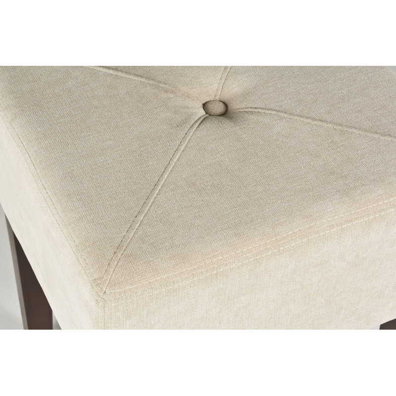 Solid + Manufactured Wood Accent Stool