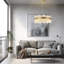 Modern Crystal Chandelier – 24-inch 18-light Gold Brass Chandelier, Bronze Finish, Luxury Crystal Ceiling Light