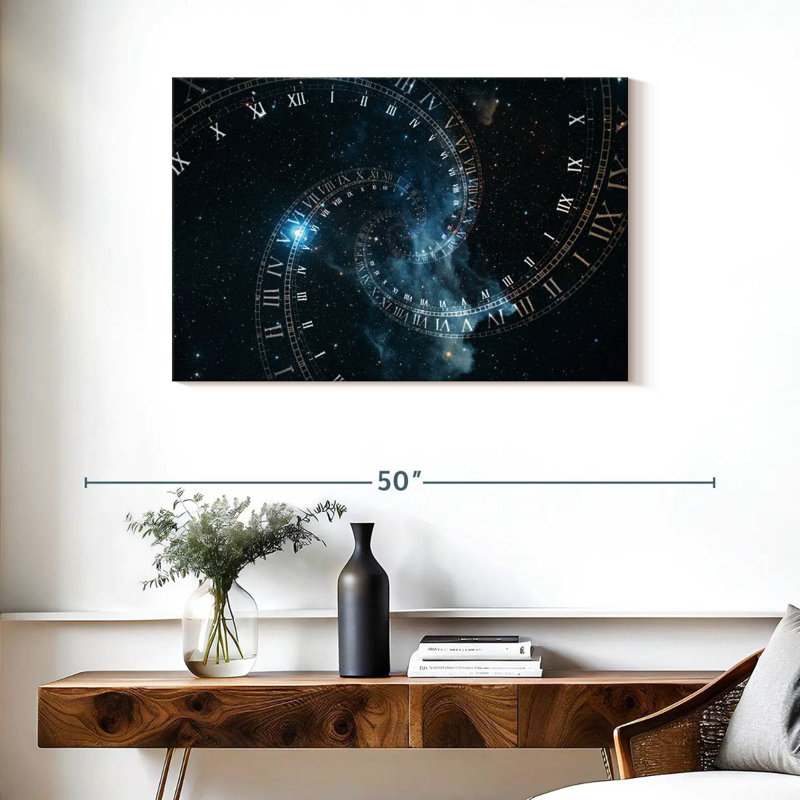 Kelan Time In Space, 24" H x 36" W