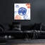 Art mural en verre épique «Coastal Jewels 4» par Farida Zaman, 36 po x 36 po-117482506