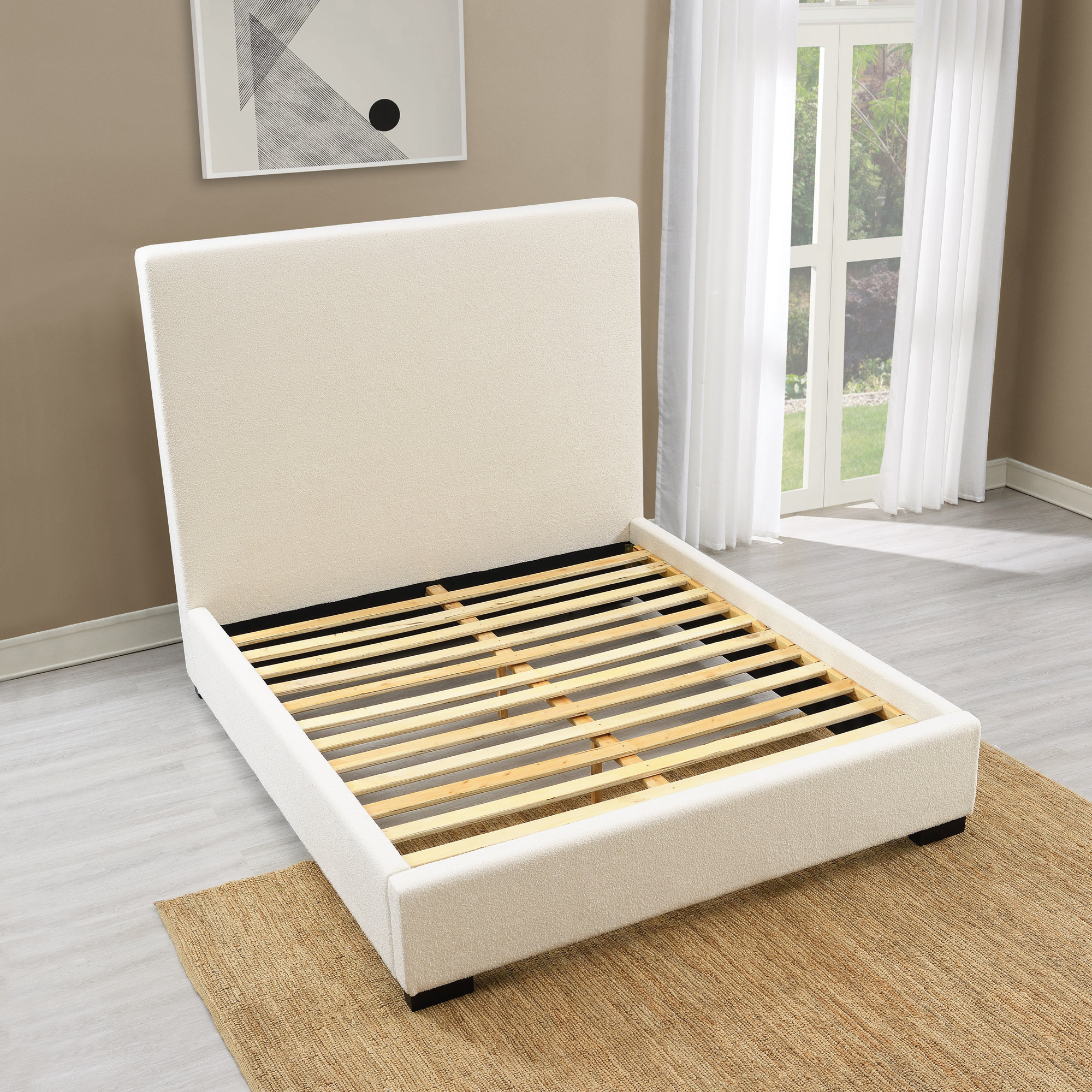 Tyndall Upholstered Bed, Queen 