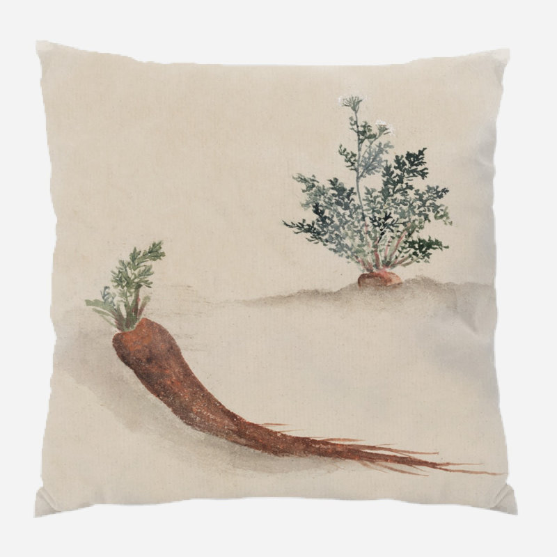 Housse et insert de coussin carré Burlingame, Microsuède, Intérieur