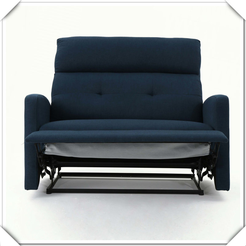 Causeuse inclinable en cuir à double inclinable près du mur Confortable Élégant Durable Pratique