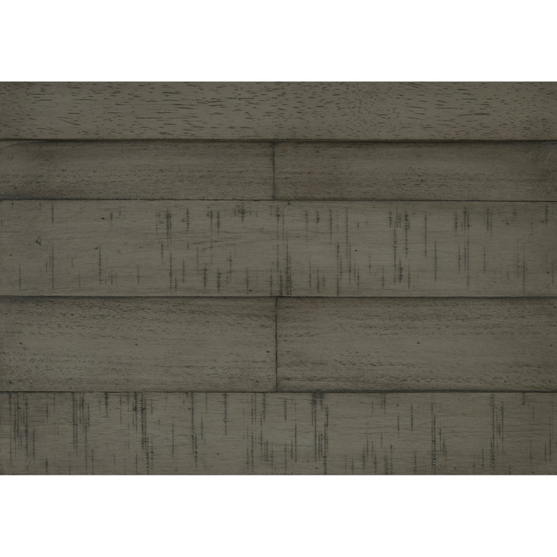 Gray Counter Height Bench For Casual Dining, Foam Seat Cushioned Dining Room
