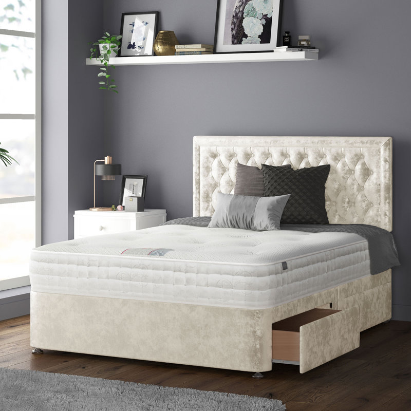 Scarborough Upholstered Headboard, Cream, Single (3')
