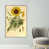 White Floater Framed