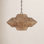 Melbourne Single Light Rattan Iron Dimmable Pendant