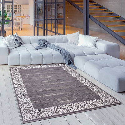 Tapis turc Aamiya - GRIS