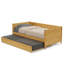 Camello Twin Solid Wood Daybed with Trundle-2033388164