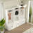 Malena Hall Tree 83.1'' Wide with Bench and Shoe Storage