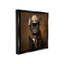 «French Bulldog Portrait Floater Frame» par RB sur toile-390693358-390693345