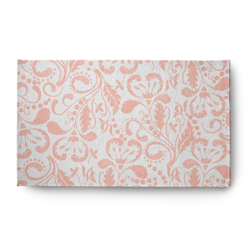 Chenille Floral Indoor Rug, Rectangle 3' x 5'