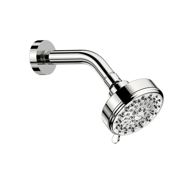Ignite Spot 2.5 GPM Five-Function 3 3/4 in. Diameter Spray Head Wallmount
