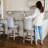 Maven Lane Pullman Stool with Fabric Upholstery-93617878-93617880-121594406
