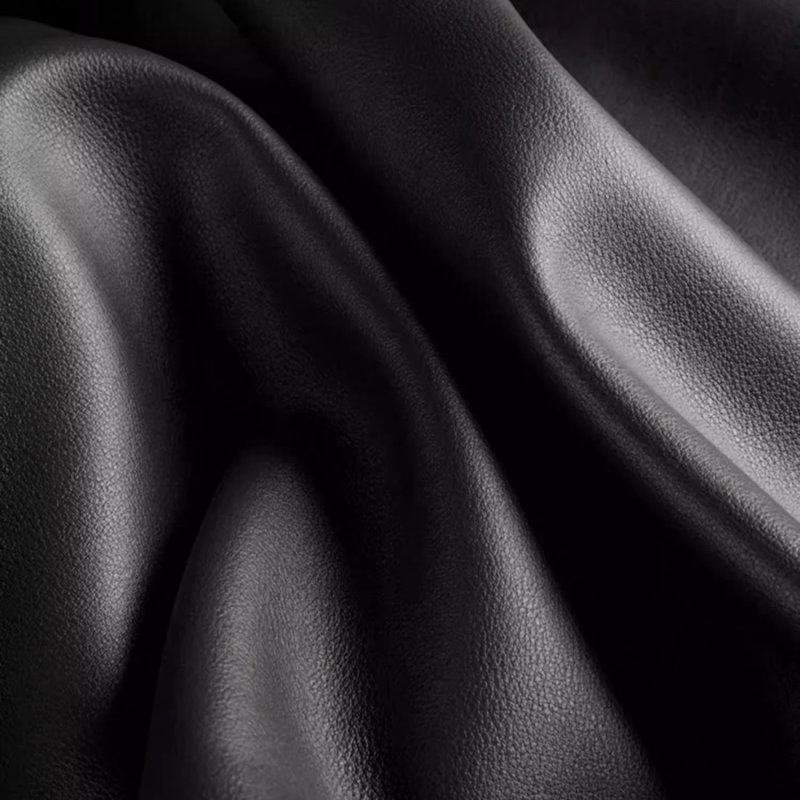 Banc rembourré noir, Noir