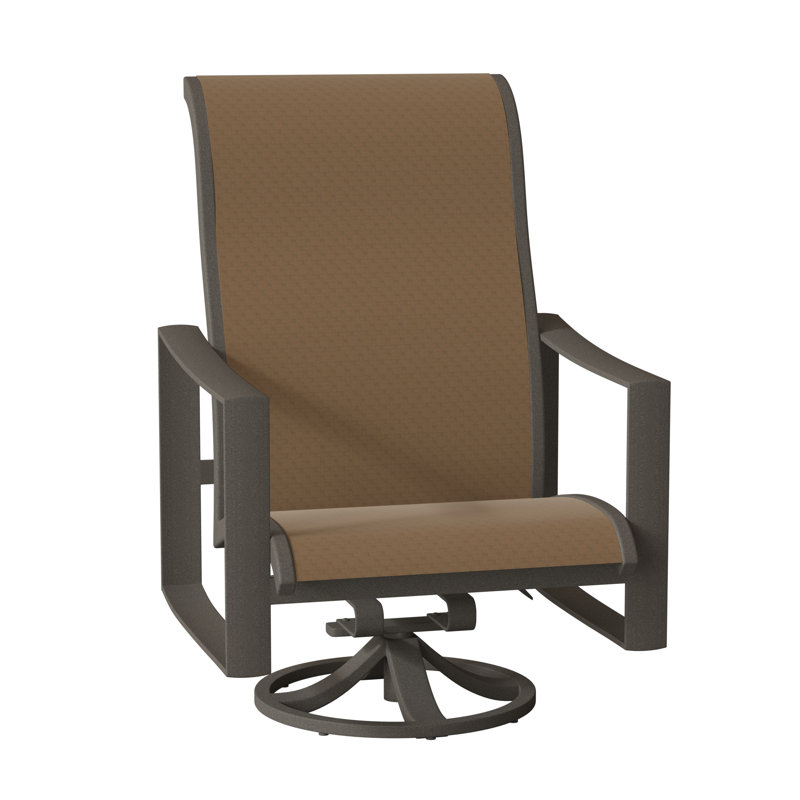 Kenzo Outdoor Dining Armchair, Mocha, Gold Coast