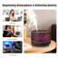 600ml Essential Oil Diffuser for Large Rooms, Ultrasonic Cool Mist Humidifier with Remote Control, 7-Color LED Lights, 3 Mist Modes & Waterless Auto Shut-Off for Home Office Bedroom