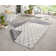Malaga Flatweave Light Grey Rug