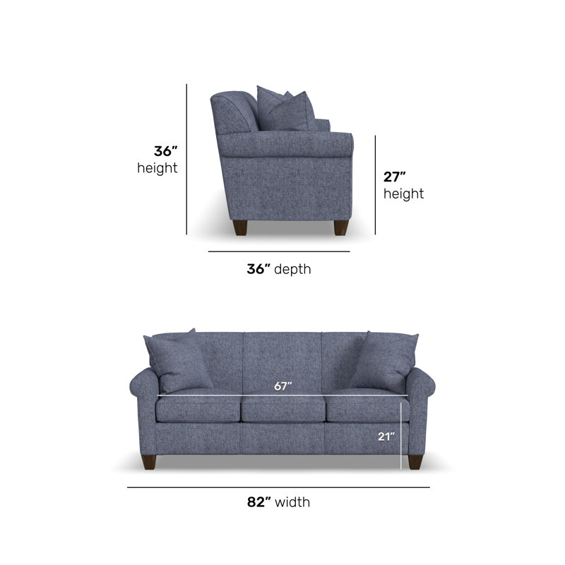 Canapé Finnian, Bleu indigo