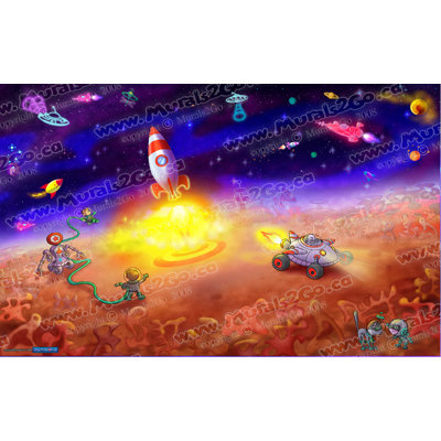 Affiche de l’espace i brillante