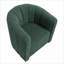 Fauteuil d'appoint pivotant avec repose-pieds Sage Green-1629234449