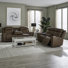 Fason Zero Gravity Sofa & Loveseat w/ Console Living Room Set