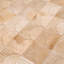 Cowhide Geometric Area Rug in Biscotti-791566028