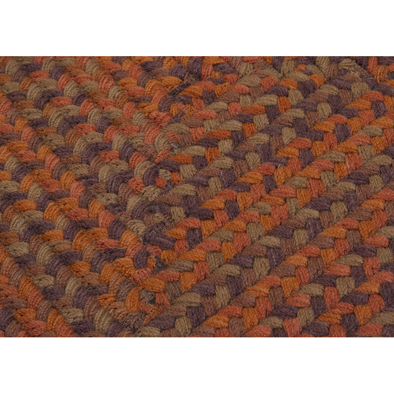 Tapis brun en laine Padang OyolaJenafir, Rectangle 8 pi x 10 pi