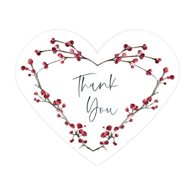 Thank You - étiquettes autocollantes