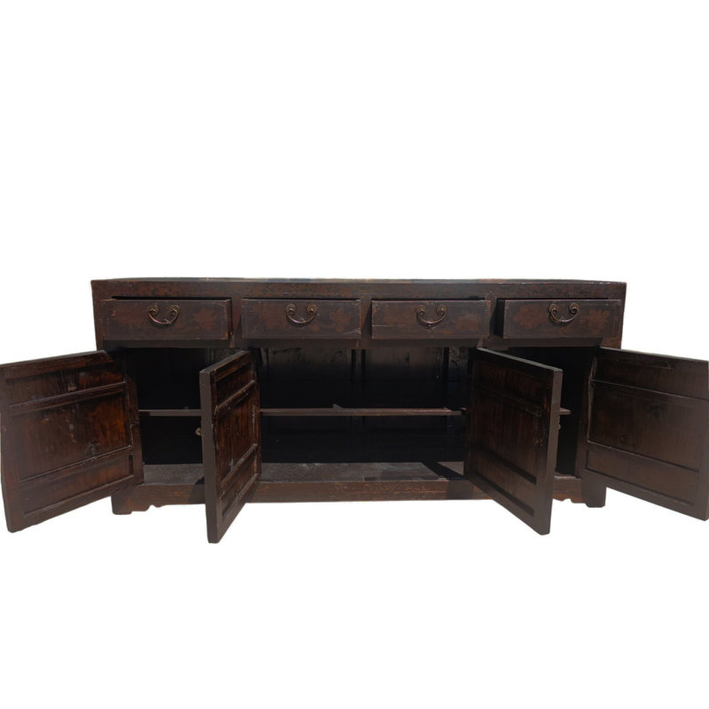 75.2 in. W Solid Wood Sideboard