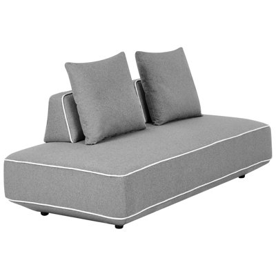 2 Seater Fabric Corner Sofa 