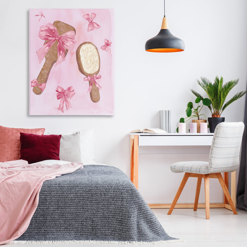 Jolies roses brossées, toile par Ziwei Li, H 48 po x l 36 po