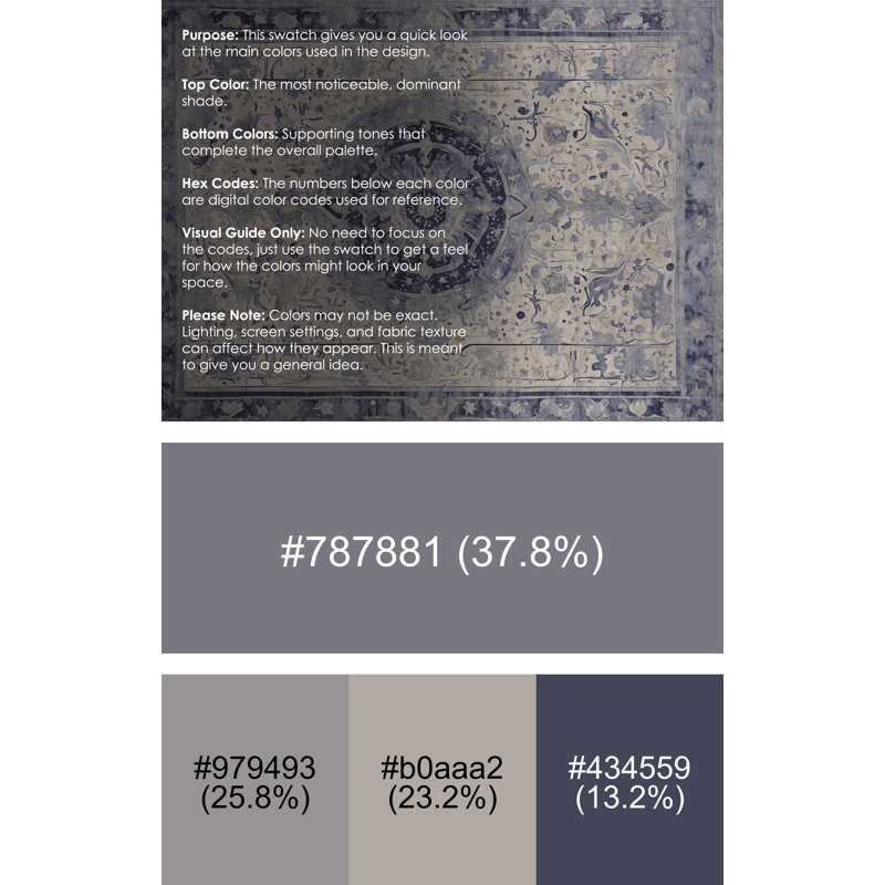Tapis gris lavable à la machine, Rectangle 8 pi x 12 pi