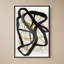 «Hindsight Black II» par Lucille Price - Impression sur toile