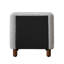 Table de chevet Cleo Grey Boucle