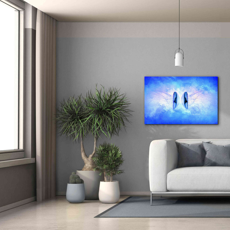 " Ocean Life " by Ata Alishahi, 26" H x 40" W x 1.5" D