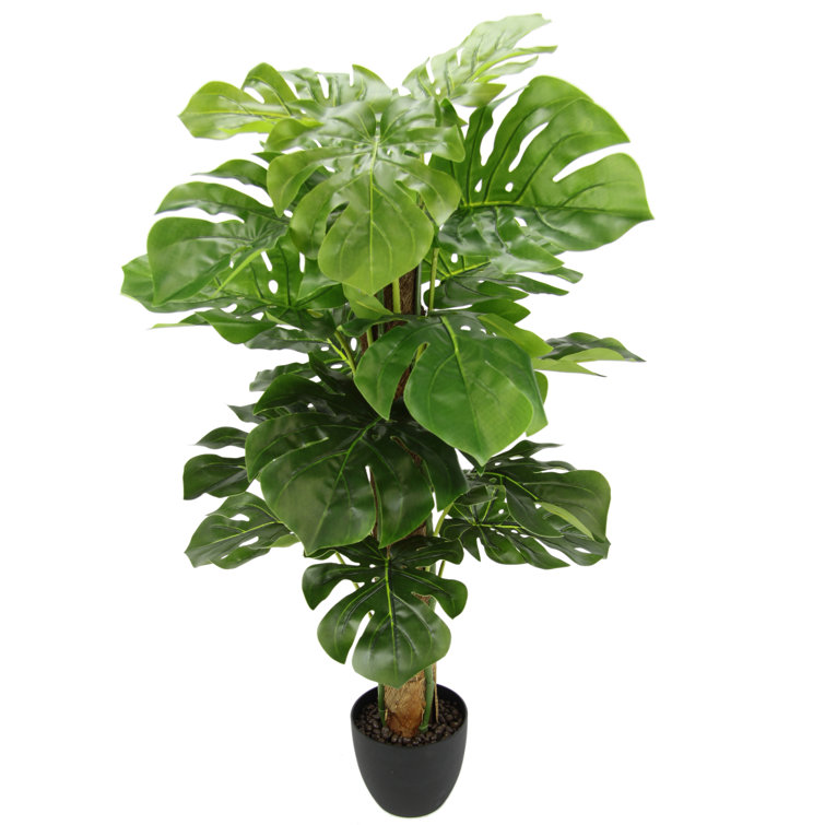 Boden-Kunstpflanze Philodendron im Topf