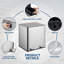 Stainless Steel Multi-Compartment Rubbish & Recycling Bin