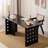 Rectangular Solid Wood Desks-108353157-108353159