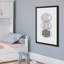 'Patterned Eggs' by Katarina Snygg Framed Print-18876320