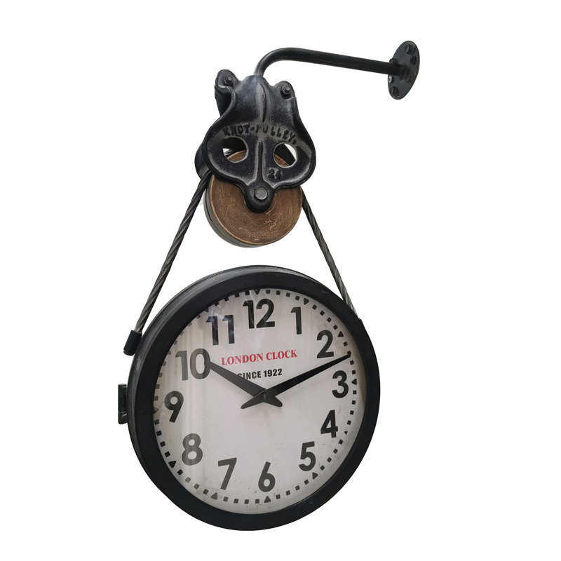 Kasper Metal Wall Clock