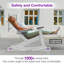 Chaise berçante d'extérieur avec repose-pieds caché Hips-383076188