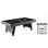 Table de billard 7,5 pi avec porte-queues et accessoires Barrington Billiards Blackstone