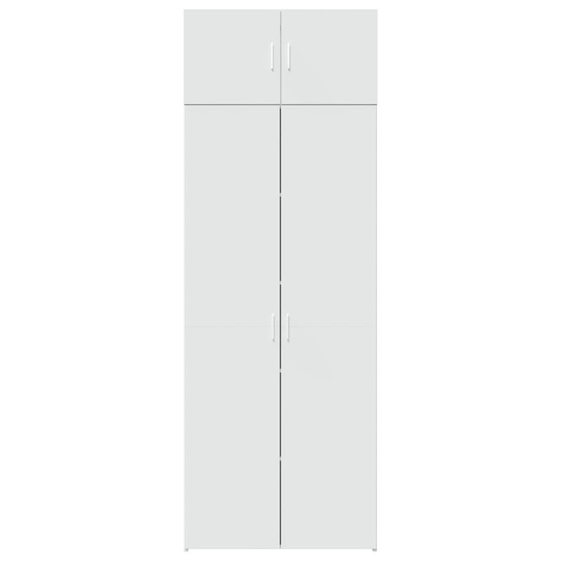 Keels 80cm Sideboard, 225cm H x 80cm W x 42.5cm D, White